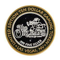.999 Silver The Orleans Hotel & Casino Las Vegas, NV $10 Casino Token Limited Ed