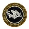 Image 2 : .999 Silver The Orleans Hotel & Casino Las Vegas, NV $10 Casino Token Limited Ed