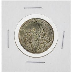 Circa 1720 Germany Silver Religious Medal