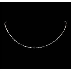 18.5" Platinum Chain Necklace - 11.5 Grams