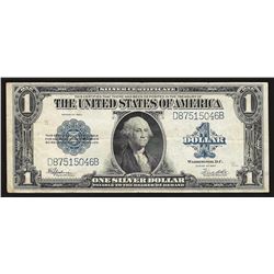 1923 $1 Large Size Silver Certificate Bank Note