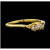 Image 1 : 14KT Yellow Gold 0.40ctw Diamond Ring