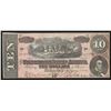 Image 1 : 1864 $10 The Confederate States of America Note