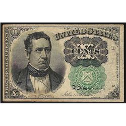 1874 Ten Cents Fifth Issue Fractional Note