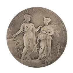 1909 France Art Nouveau Agricultural Medal