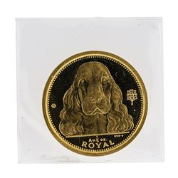 1992 1/5 oz Royal Gibraltar Royal Gold Coin