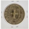 Image 2 : 1875 Italy 5 Lira Silver Coin