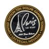 Image 1 : .999 Silver Paris Las Vegas Nevada $10 Casino Limited Edition Gaming Token