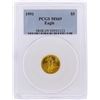 Image 1 : 1991 $5 American Gold Eagle Coin PCGS Graded MS69