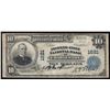 Image 1 : 1902 $10 Peoples-First National Bank of Charleston Currency Note