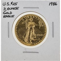 1986 $25 American Gold Eagle Coin