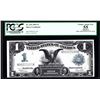 Image 1 : 1899 $1 Black Eagle Silver Certificate Note PCGS Choice AU55 Apparent