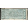 Image 2 : 1864 $10 The Confederate States of America Note