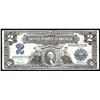 Image 1 : 1899 $2 Mini Porthole Silver Certificate Note
