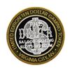 Image 1 : .999 Silver Delta Saloon Gaming Slots Museum $10 Casino Limited Edition Gaming T