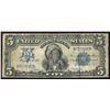 Image 1 : 1899 $5 Indian Chief Silver Certificate Bank Note