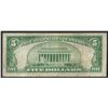 Image 2 : 1929 $5 National Bank Note of Philadelphia Pennsylvania Charter #539
