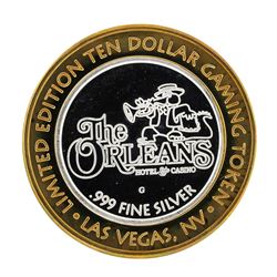 .999 Silver The Orleans Hotel & Casino Las Vegas, NV $10 Casino Token Limited Ed
