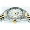 Image 4 : Rolex Mens Two Tone 14KT Yellow Gold 1.00ctw Diamond Datejust Wristwatch