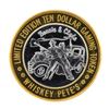 Image 2 : .999 Silver Whiskey Petes Casino Jean Nevada $10 Casino Limited Edition Gaming T