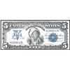 Image 1 : 1899 $5 Indian Chief Silver Certificate Bank Note