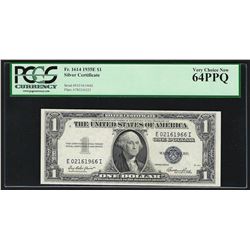 1935E $1 Silver Certificate Note PCGS Very Choice New 64PPQ