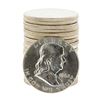 Image 1 : Roll of (20) 1962-D Brilliant Uncirculated Franklin Half Dollar Coins