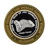 Image 2 : .999 Silver Aladdin Resort Casino $10 Casino Limited Edition Gaming Token