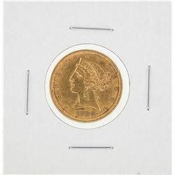 1900 $5 Liberty Head Half Eagle Gold Coin