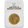 Image 1 : 1904 $20 Liberty Head Double Eagle Gold Coin NGC MS64