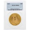 Image 1 : 1927 $20 St. Gaudens Double Eagle Gold Coin PCGS MS64