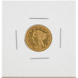 1856 $2 1/2 Liberty Head Quarter Eagle Gold Coin