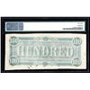 Image 2 : 1864 $100 The Confederate States of America Note PMG Choice AU58