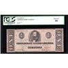 Image 1 : 1862 $1 The Confederate States of America Note PCGS About New 50