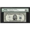 Image 1 : 1953 $5 Silver Certificate STAR Note PMG CU 64EPQ