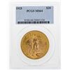 Image 1 : 1925 $20 St. Gaudens Double Eagle Gold Coin PCGS MS64