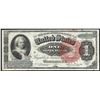 Image 1 : 1886 $1 Martha Washington Large Silver Certificate Note