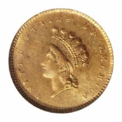 1854 G$1 Type Two MS61 NGC.