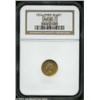 Image 3 : 1854 G$1 Type Two MS61 NGC.