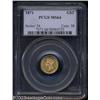 Image 1 : 1871 G$1 MS64 PCGS.