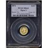 Image 1 : 1873 G$1 Open 3 MS63 PCGS.