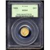 Image 1 : 1885 G$1 MS64 PCGS.
