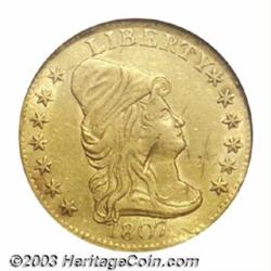 1807 $2 1/2 --Damaged, Bent--ANACS. AU Details, Net XF40.