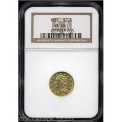 1835 $2 1/2 XF45 NGC.