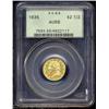 Image 1 : 1835 $2 1/2 AU58 PCGS.