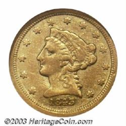 1843-C $2 1/2 Small Date VF30 NGC.