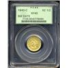 Image 3 : 1843-C $2 1/2 Small Date XF40 PCGS.