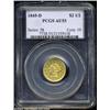 Image 3 : 1845-D $2 1/2 AU53 PCGS.