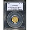 Image 1 : 1851 $2 1/2 AU53 PCGS.