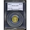 Image 3 : 1852-C $2 1/2 AU55 PCGS.